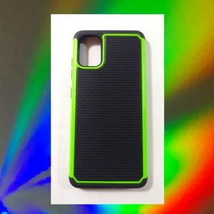 Neon green/black phone case for Samsung Galaxy A51